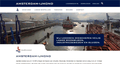 Desktop Screenshot of ijmond.loodswezen.nl