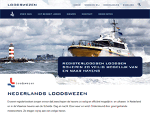 Tablet Screenshot of loodswezen.nl